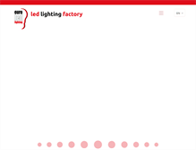 Tablet Screenshot of euroledlighting.com